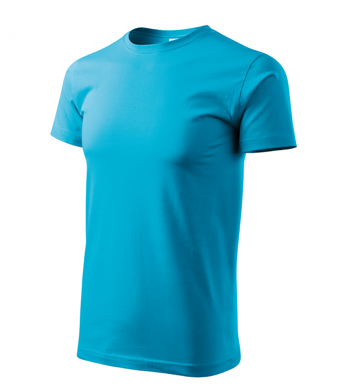 Tricou barbati, Basic 129, turcoaz