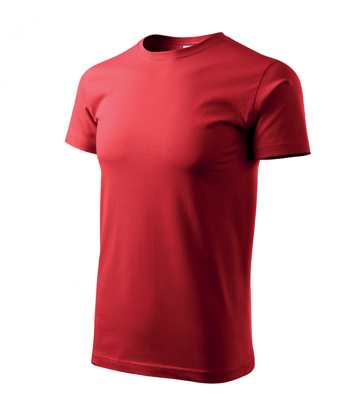 Tricou barbati, Basic 129, rosu