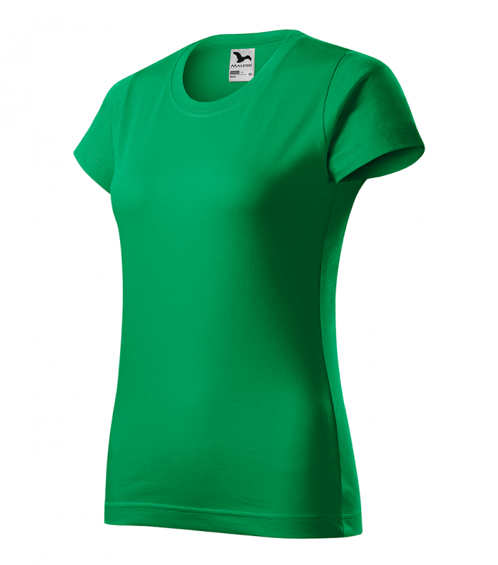 Tricou dama, Basic 134, verde mediu