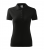 Tricou polo dama, Pique 210, negru