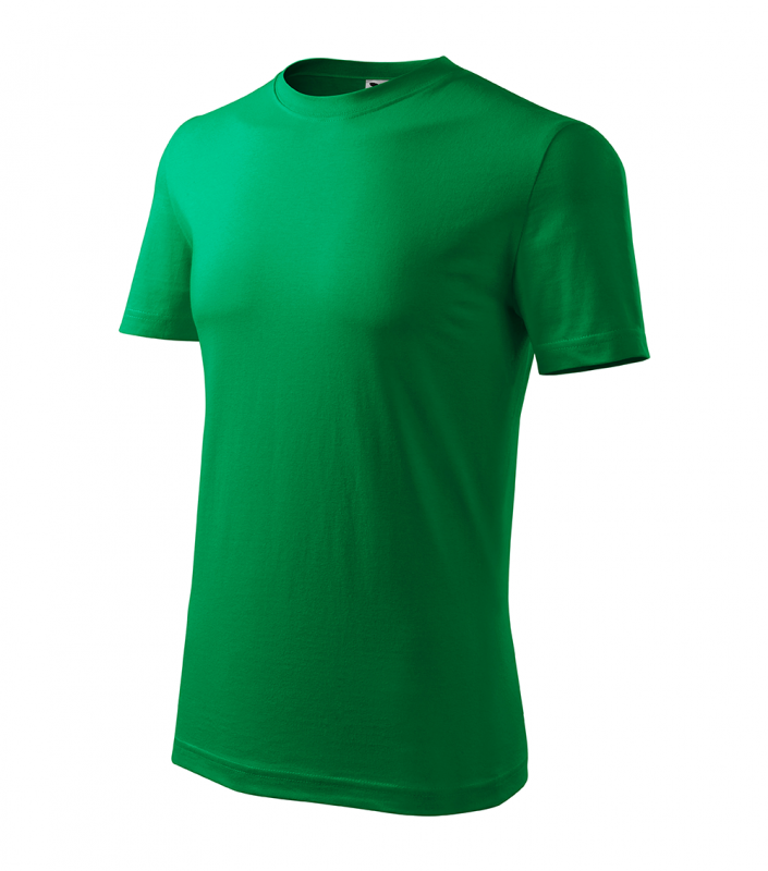 Tricou barbati, Classic New 132, verde mediu