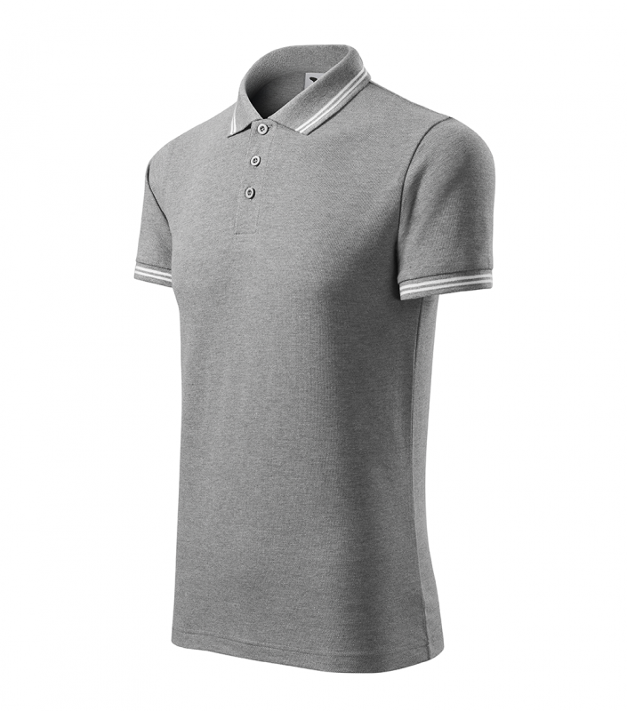 Tricou polo barbati, Urban 219, gri inchis