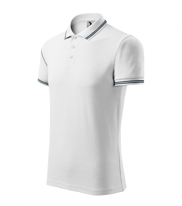 Tricou polo barbati, Urban 219, alb