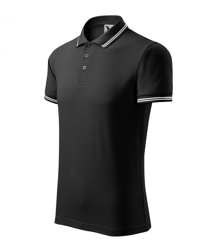 Tricou polo barbati, Urban 219, negru