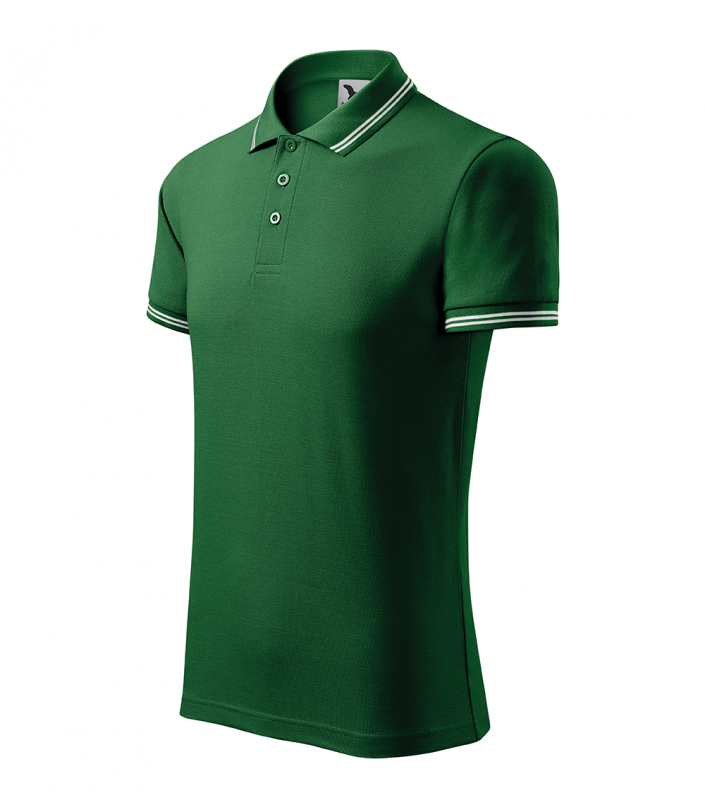 Tricou polo barbati, Urban 219, verde sticla