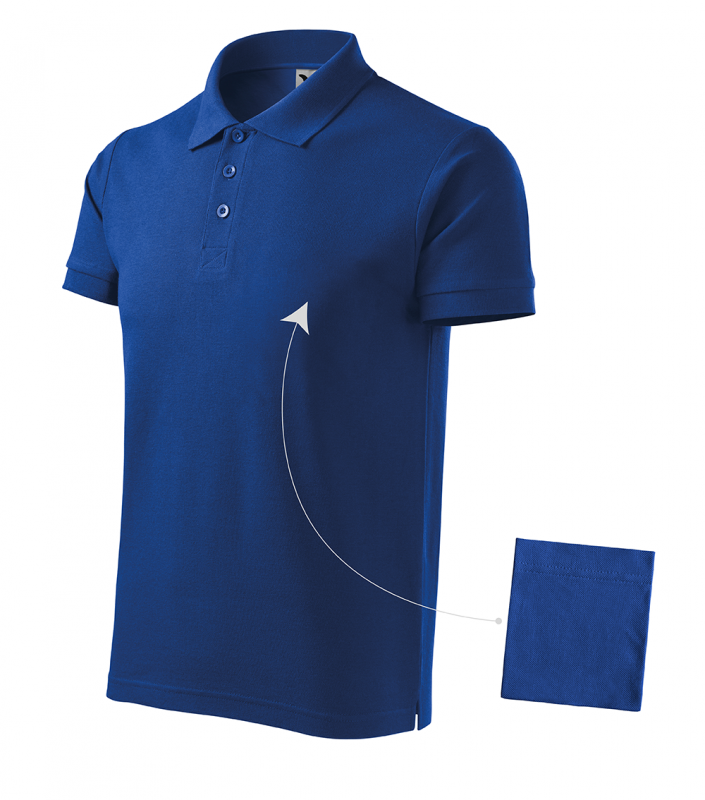 Tricou polo barbati, Cotton 212, albastru regal