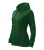 Hanorac dama, Trendy Zipper 411, verde sticla
