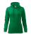 Hanorac dama, Trendy Zipper 411, verde mediu