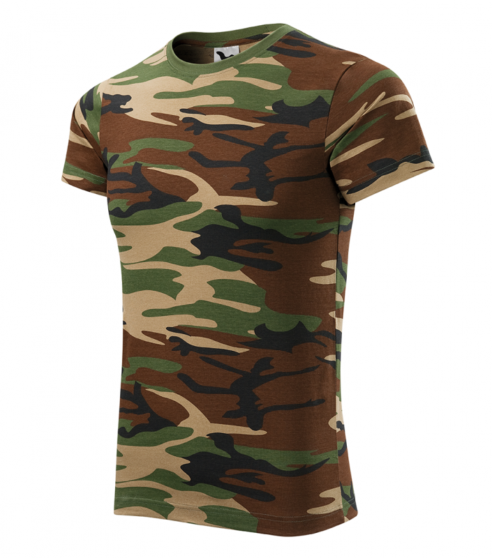Tricou unisex, Camouflage 144, camuflaj maro