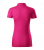 Tricou polo dama, Single Jersey 223, purpuriu