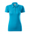 Tricou polo dama, Single Jersey 223, turcoaz