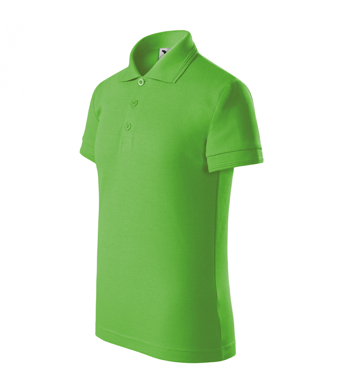 Tricou polo copii, Pique 222, verde mar