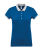 Tricou polo dama, Kariban Two Tone 259, albastru royal