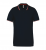 Tricou polo barbati, Kariban Two Stripes K250, navy/rosu/alb