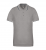 Tricou polo barbati, Kariban Two Stripes K250, gri oxford/navy/alb