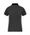 Tricou polo dama, Kariban Two Tone Jersey K261, gri cenusiu/negru