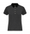 Tricou polo dama, Kariban Two Tone Jersey K261, gri cenusiu/negru