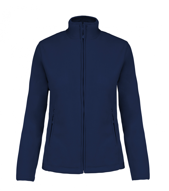Jacheta fleece femei, Kariban Maureen K907, bleumarin