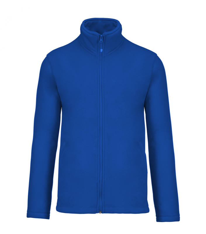 Jacheta fleece barbati, Kariban Falco K911, albastru royal