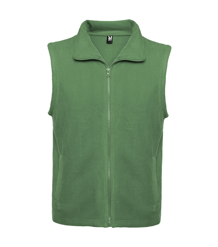 Vesta barbati, fleece, 300 g/m², Roly Bellagio, verde deschis