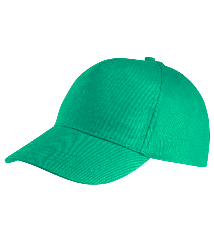 Sapca unisex 5P Cotton KP116, verde kelly