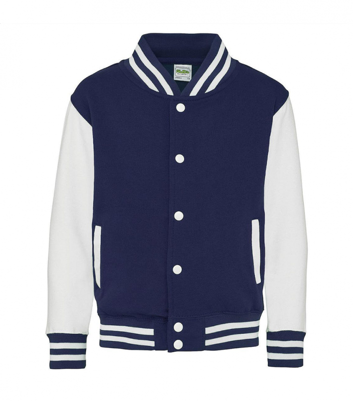 Jacheta copii, Just Hoods 43J, navy/alb