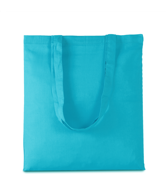 Sacosa bumbac, Basic 223, 42 x 37 cm, densitate 130 g/m², lagoon