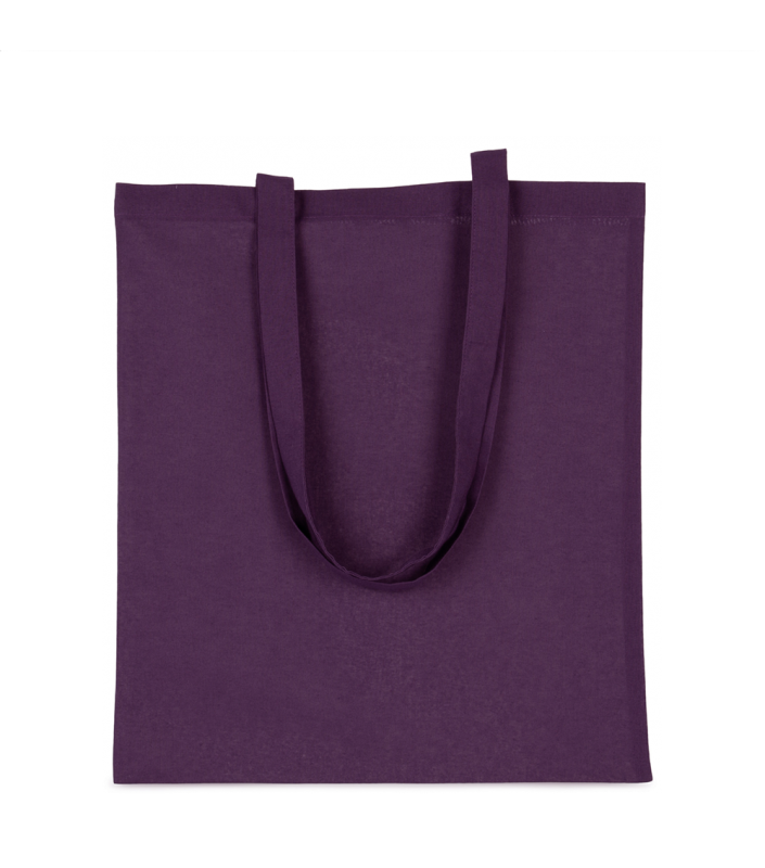 Sacosa bumbac, Basic 223, 42 x 37 cm, densitate 130 g/m², violet