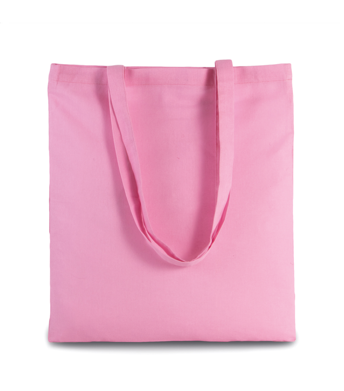 Sacosa bumbac, Basic 223, 42 x 37 cm, densitate 130 g/m², roz